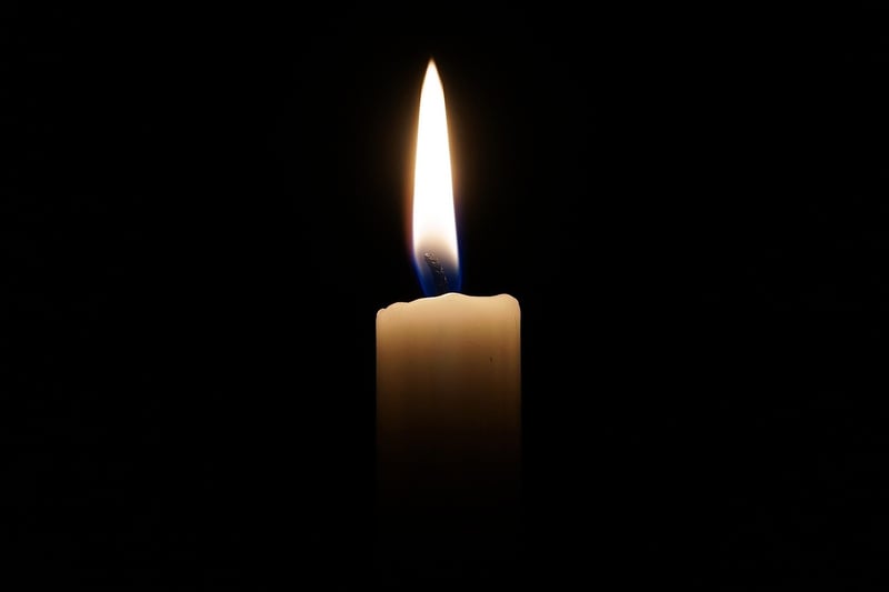 Starry Night Candle